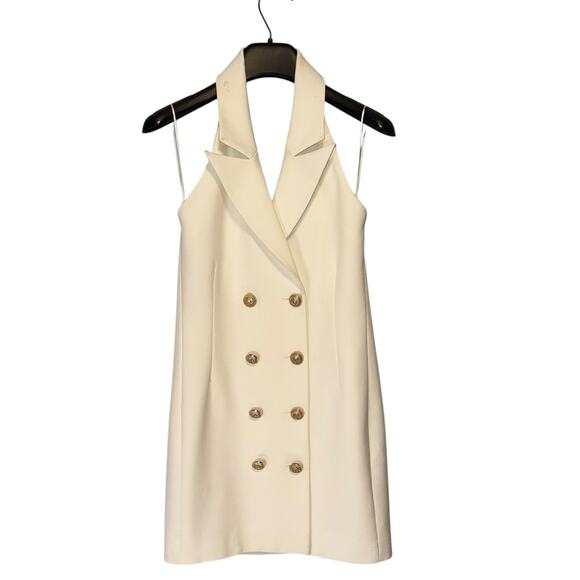 Generation Love Michelle Halter Double Breasted Mini Dress Size Small - Picture 3 of 13